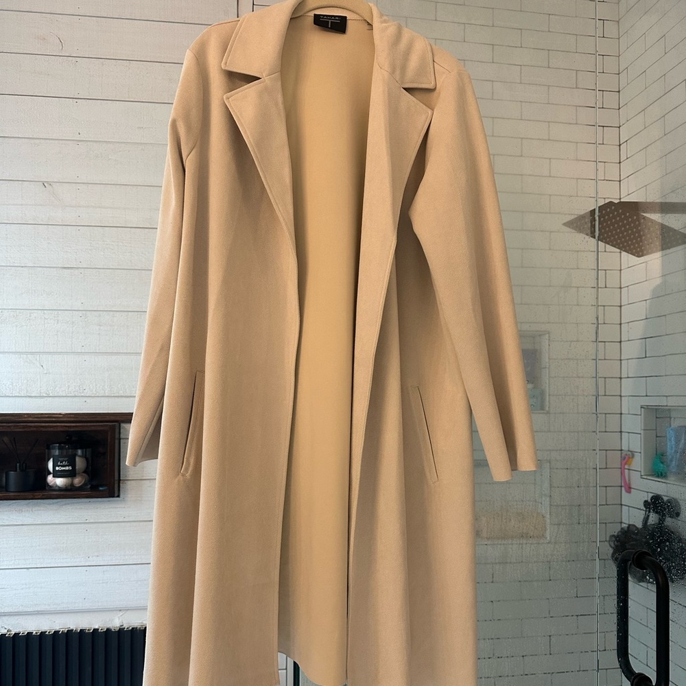 Elegant Tan Long Coat